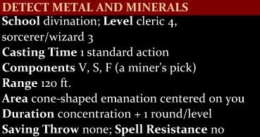Detect Metal and Minerals